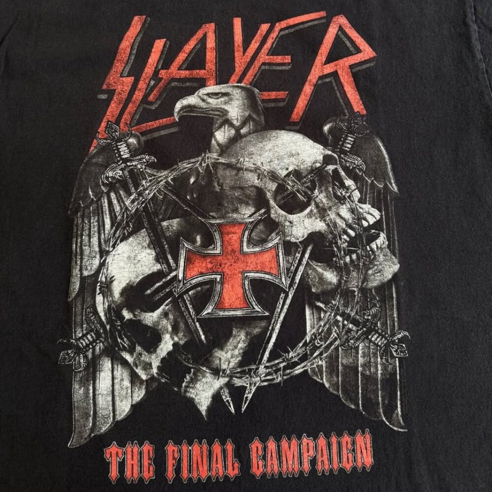 Slayer – The Final Campaign Graphic Tour Tee  Size XL